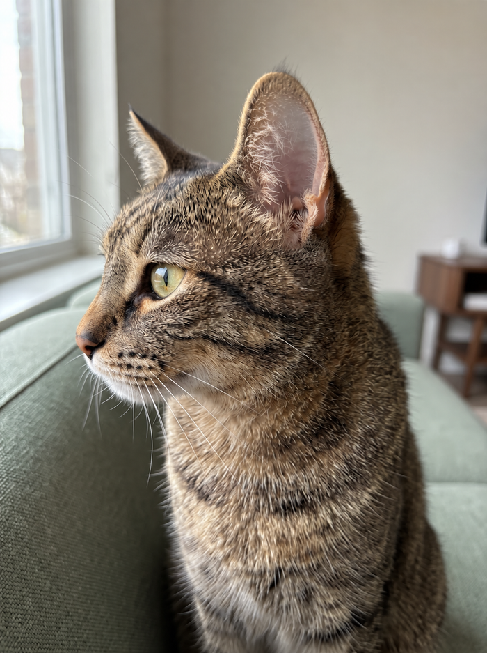 Milo – I wanted to give that sensitive area extra care.