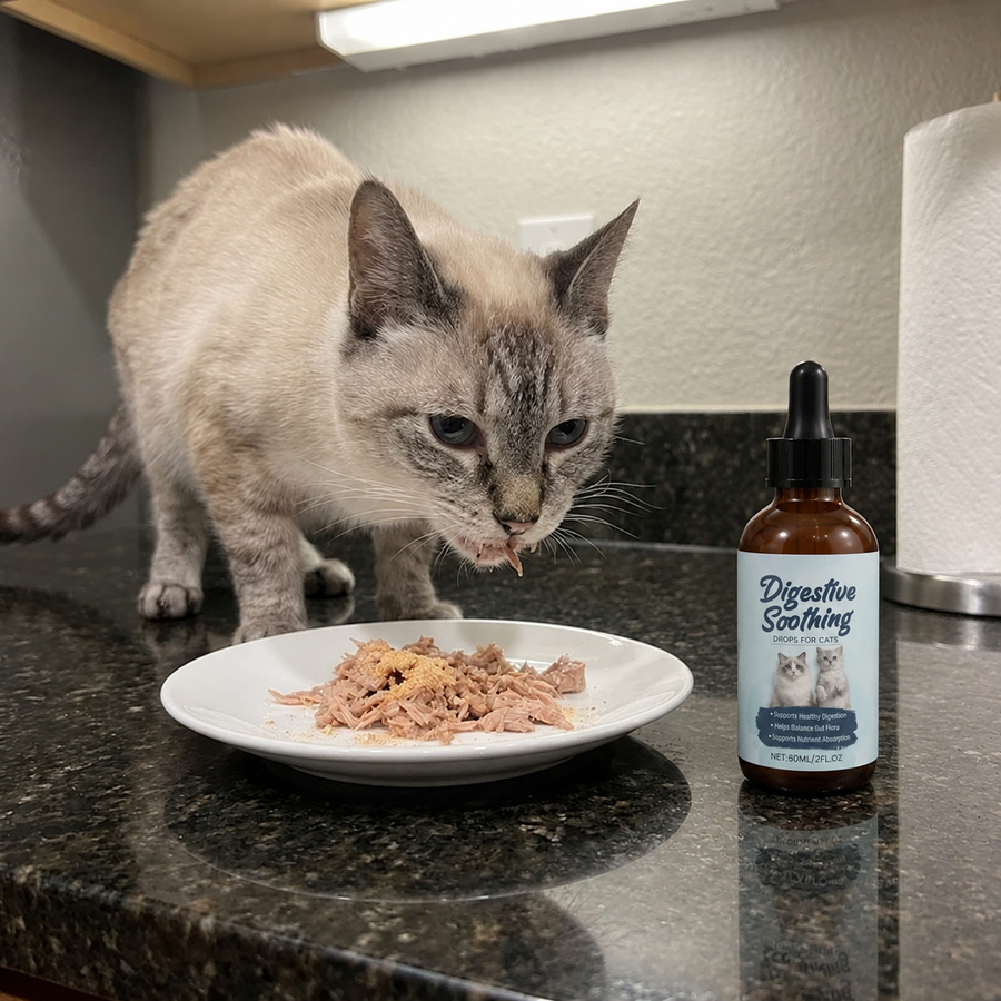 Finally, a gentler routine for my cat's sensitive stomach.