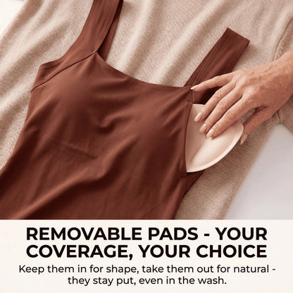 Steady Tank with Built-In Bra