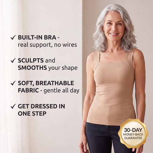 Steady Tank with Built-In Bra