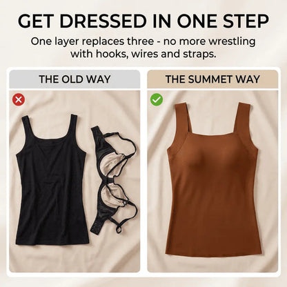 Steady Tank with Built-In Bra