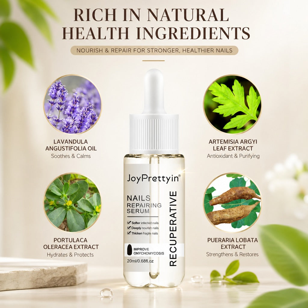 JoyPrettyin Nail Care Pro – Nail Renewal Serum for Damaged & Discolored Nails