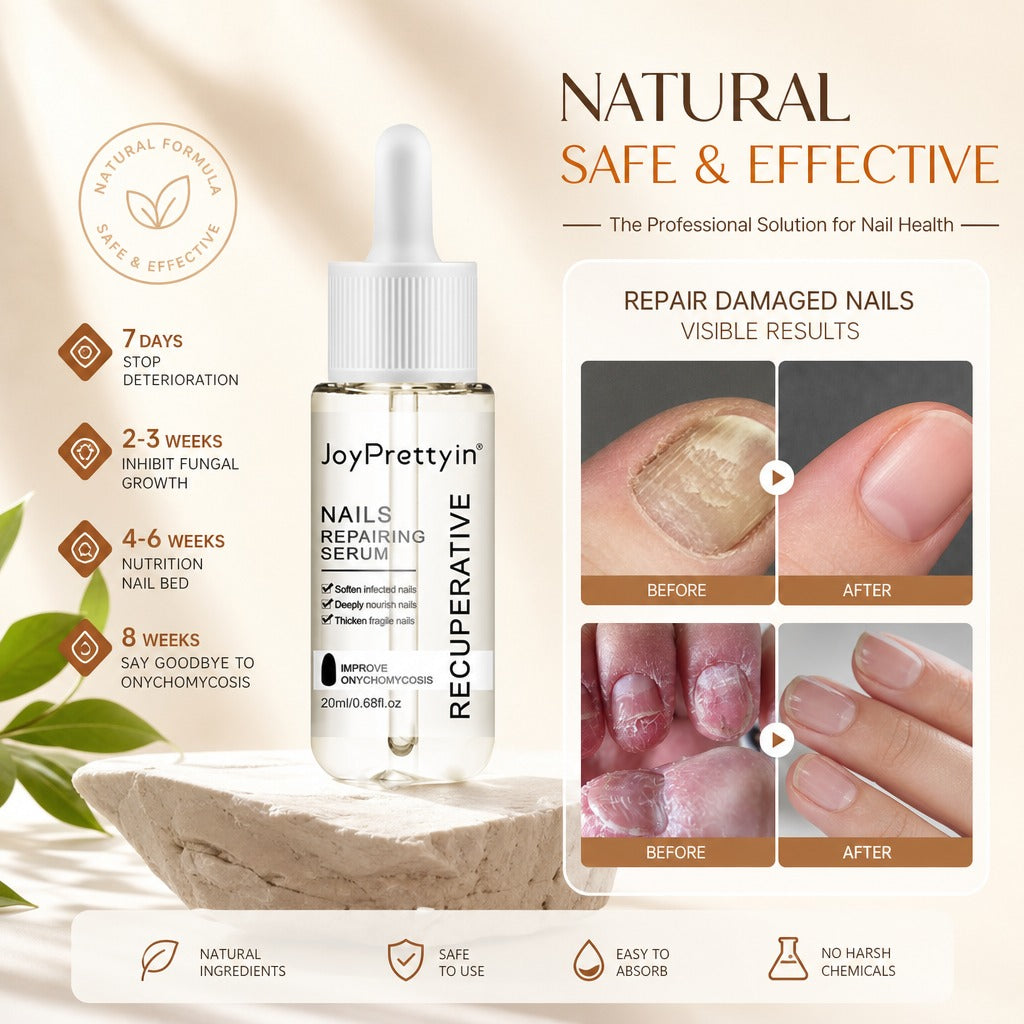 JoyPrettyin Nail Care Pro – Nail Renewal Serum for Damaged & Discolored Nails