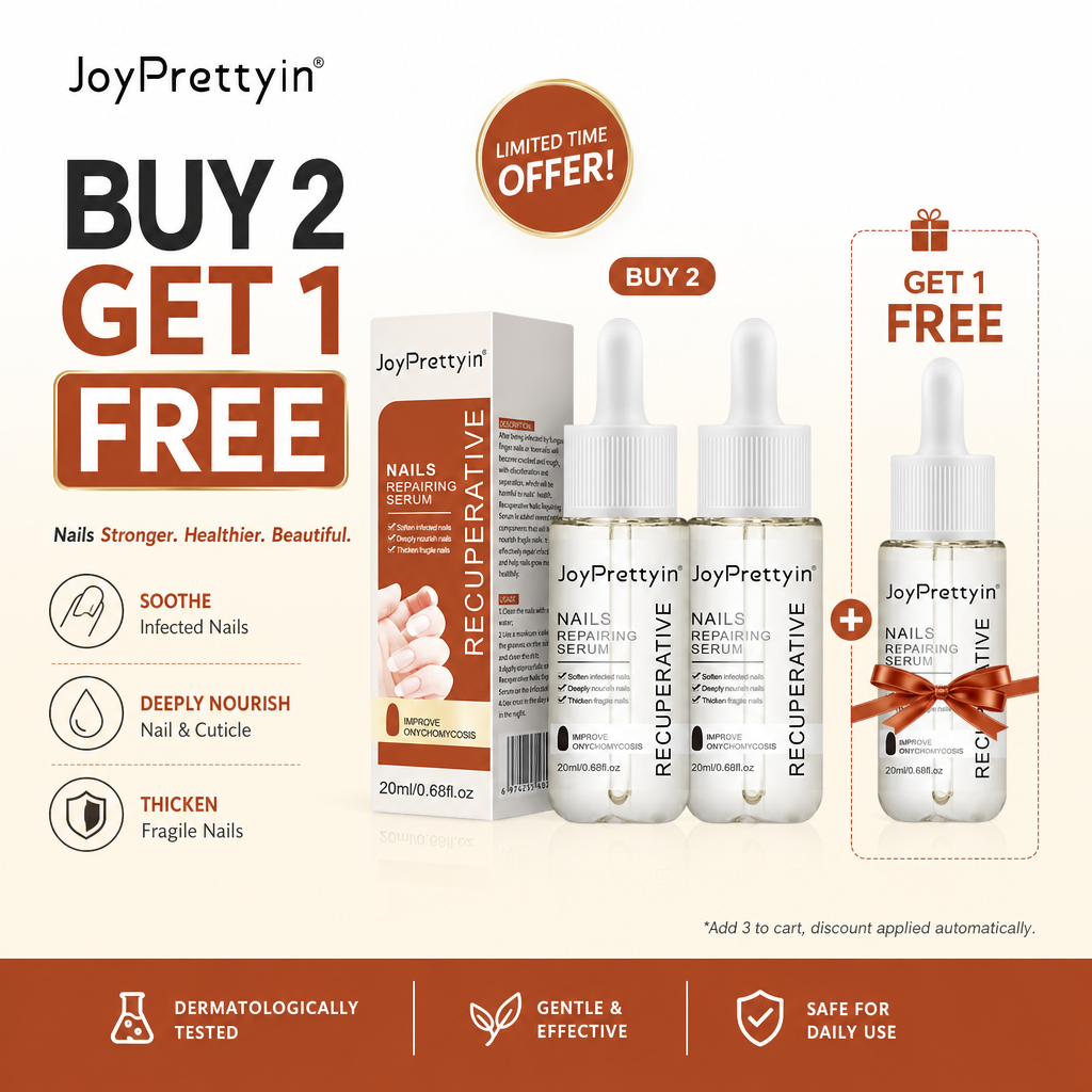 JoyPrettyin Nail Care Pro – Nail Renewal Serum for Damaged & Discolored Nails
